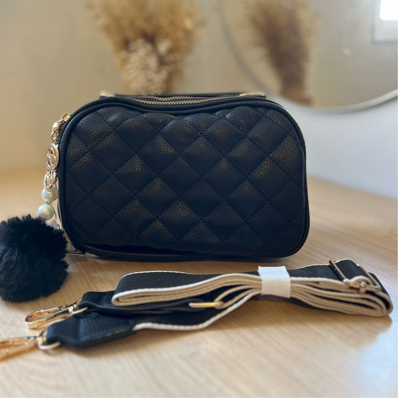 Bolsa Crossbody Classic Couro + BRINDE EXCLUSIVO!