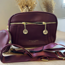 Bolsa Crossbody Una: Feita em Couro + BRINDE EXCLUSIVO!