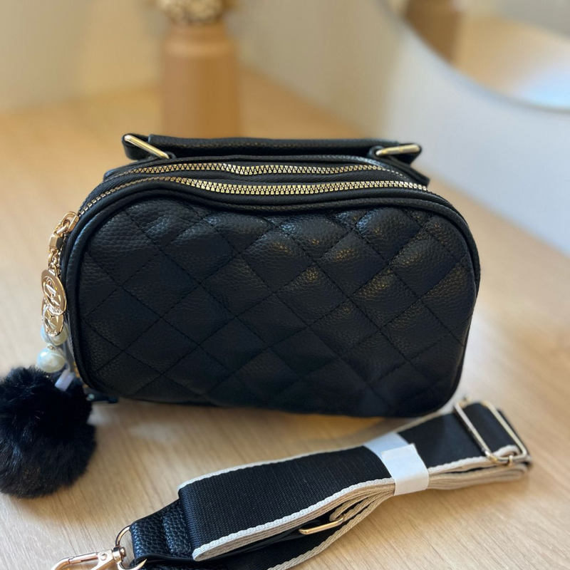 Bolsa Crossbody Classic Couro + BRINDE EXCLUSIVO!