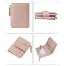 Carteira Feminina Pequena Fina Porta Cartão Moedas - Lançamento