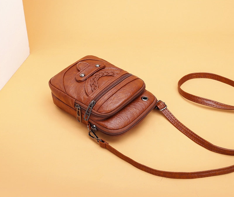 Bolsa Crossbody Vintage | Elegância Compacta do Dia a Dia ✨